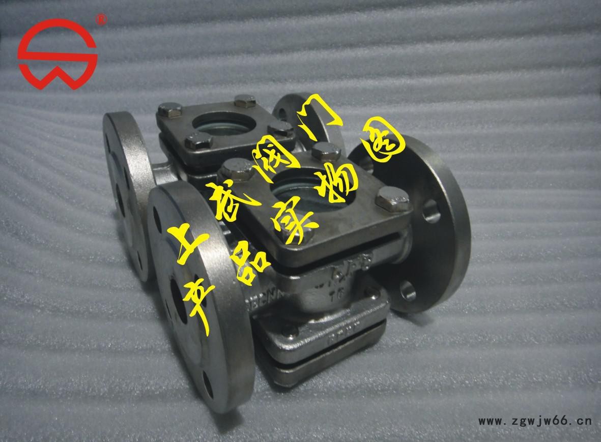 不锈钢铸造直通法兰视镜