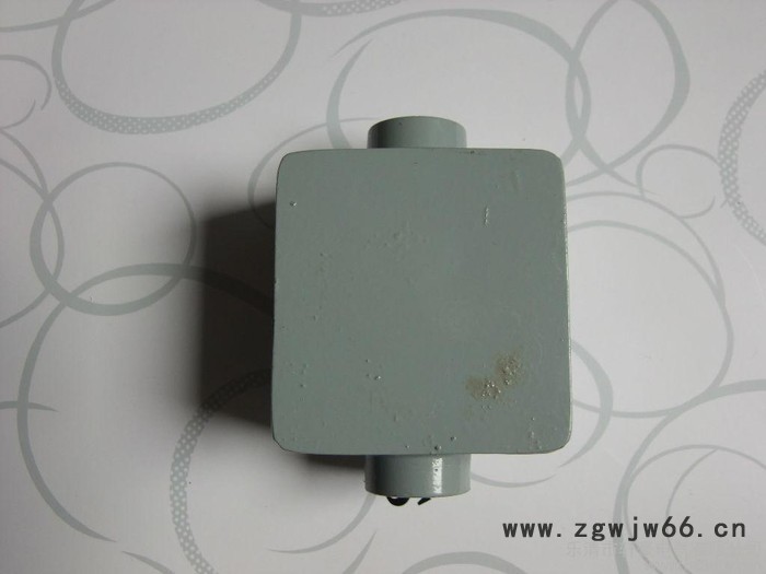 供应轩豪电气CH-G 3/4 DN20 六分防爆86型普通接线盒 直通铝盖图2