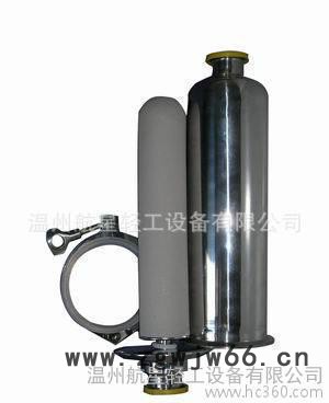 不锈钢管道直通钛棒过滤器，蒸汽管道过滤器图2