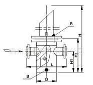 HRBA法兰直通篮式过滤器 桶形过滤器图3