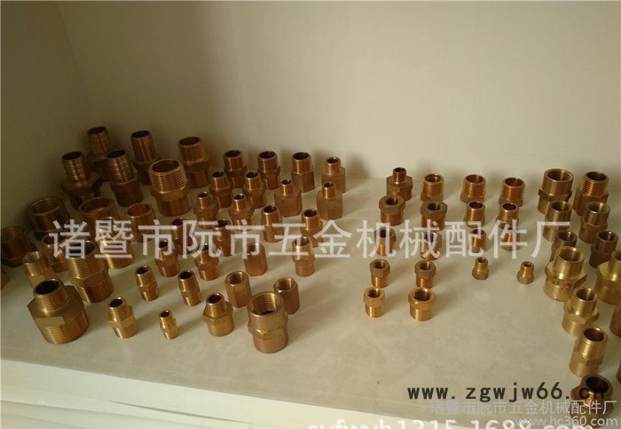 铜外丝直接 内外丝直接 对丝接头 内丝直通 外丝直通气动接头图3