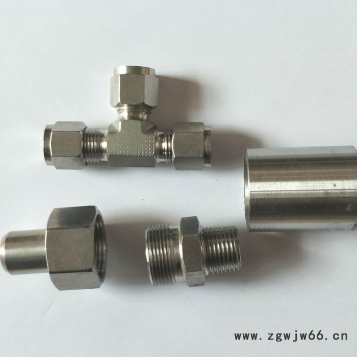 泽鑫  厂家生产  不锈钢接头   不锈钢直通接头  不锈钢三通接头图2
