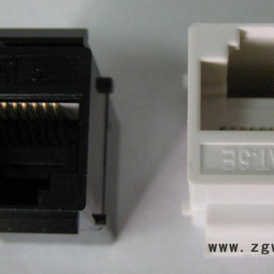 供应UNCZT6808综合布线超五类直通（双通）模块