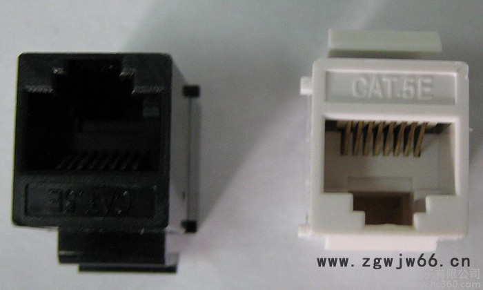 供应UNCZT6808综合布线超五类直通（双通）模块图3