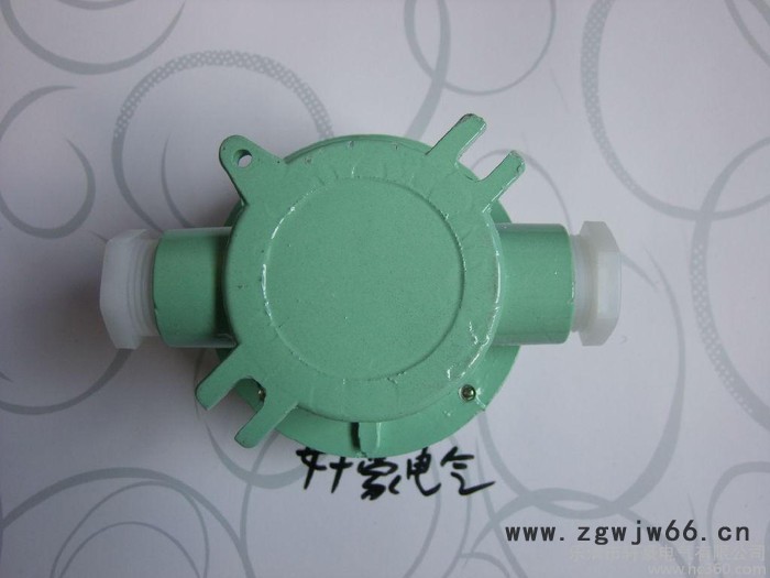 供应轩豪AHG1 DN25 一寸防爆接线盒直通 隔爆二通带吊图2