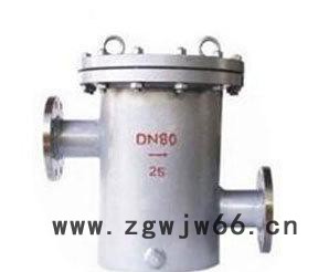 法兰直通工篮式过滤器 篮式过滤器 桶式过滤器 上海标一阀门图2