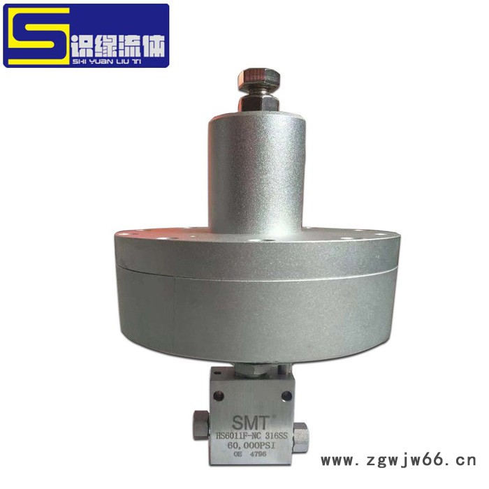 不锈钢超高压气控阀 气控高压截止阀 气体直通式气控针阀 常闭式气控阀图2