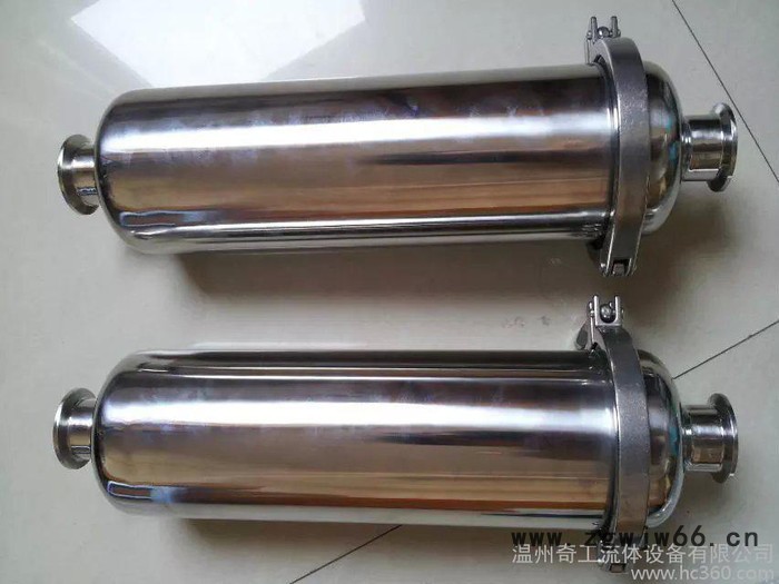 温州直销卫生级直通式不锈钢管道过滤器滤芯滤网100目304材图2