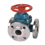 山东创海G41J，G41F、直流式、,直通式,、截止式,衬氟隔膜阀,三通衬胶隔膜阀图2