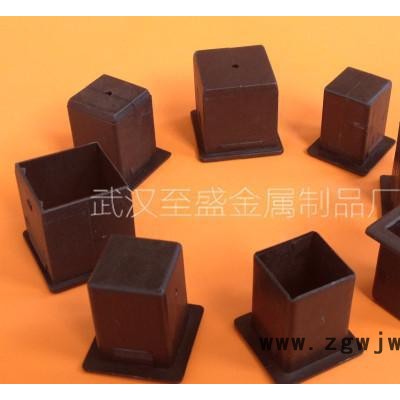 护栏方管塑料直通、堵通 阳台护栏塑料半堵、全堵