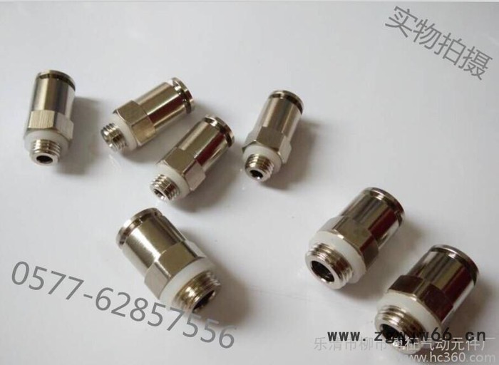 M6金属外牙终端直通接头 公制螺纹M8*1转6，4-m6，8图3