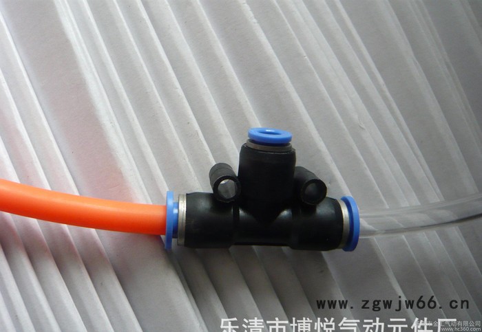 【】气动快插接头 塑料快插接头  等径直通终端直通PU6图2