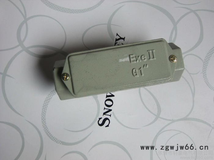 供应轩豪电气G1  1/2  DN40  1寸半 防爆穿线盒直通 二通 A型图2