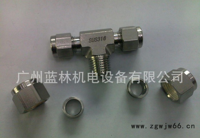 不锈钢卡套直通   卡套直接接头   卡套异径直通接头图3