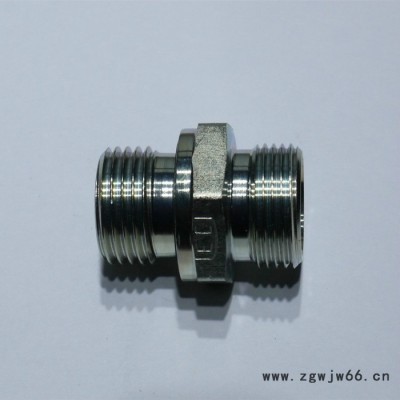 Parker派克接头|端直通接头|公制螺纹ED型密封 GE18LMEDCF 硬管接头