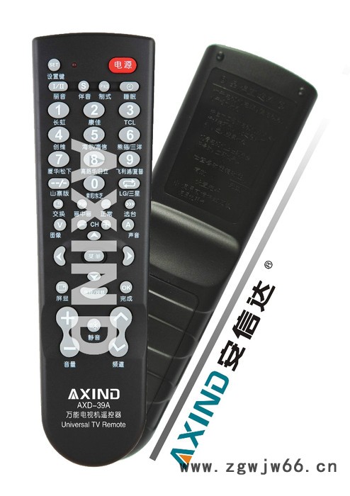 供应AXINDDZ品牌直通车电视机遥控器图2