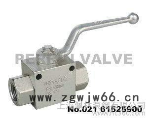 供应上海佩林VH2V直通式高压内螺纹球阀