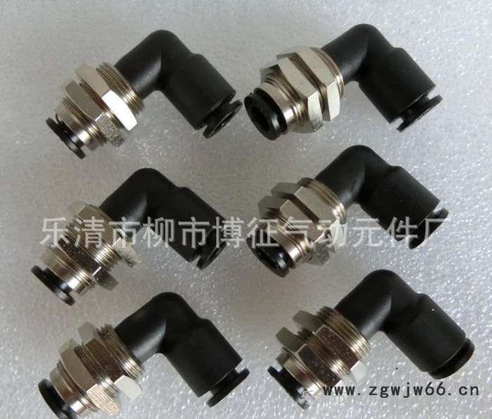 ** 一头卡套一头快插直通穿板 卡套快插穿板YPK-B-10图3