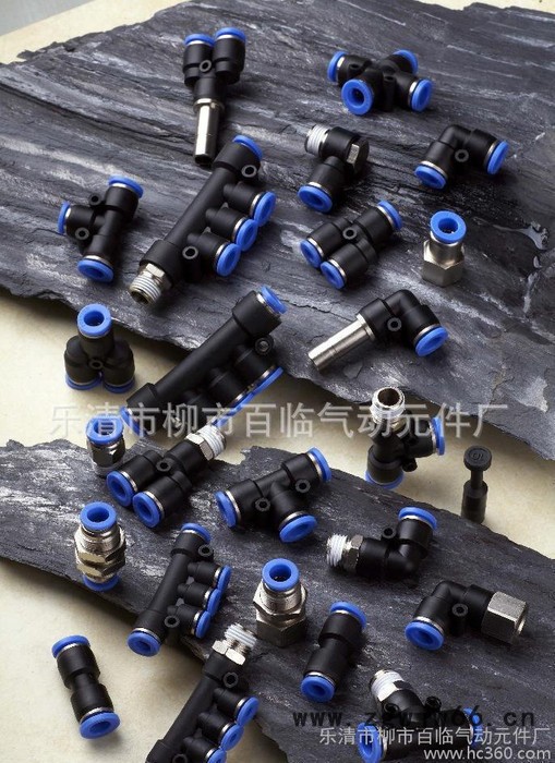 快速接头,螺纹直通接头,气动元件,气动接头,快插接头,销售 PC6-03图3