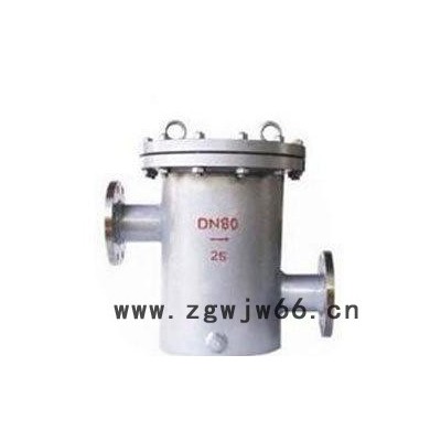 法兰直通工篮式过滤器 篮式过滤器 桶式过滤器 上海标一阀门