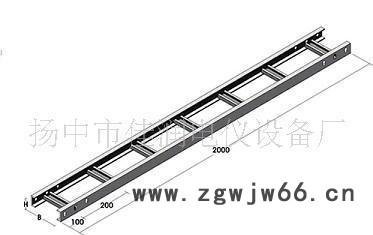 【直销】梯式桥架直通图3