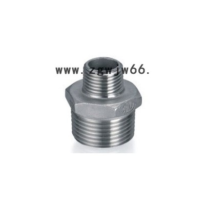 供应各种丝扣异径六角外螺纹直通