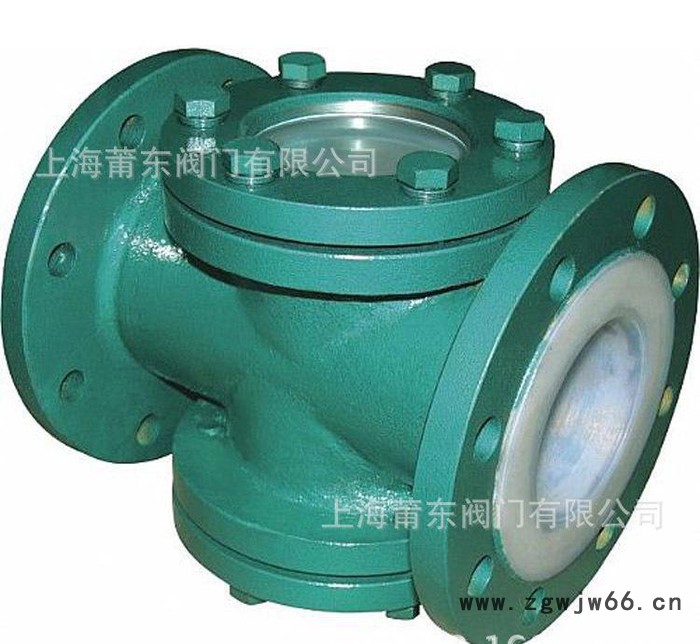 衬氟视镜 衬氟直通视镜 衬四氟视镜 四通视镜 防腐耐腐四氟图2