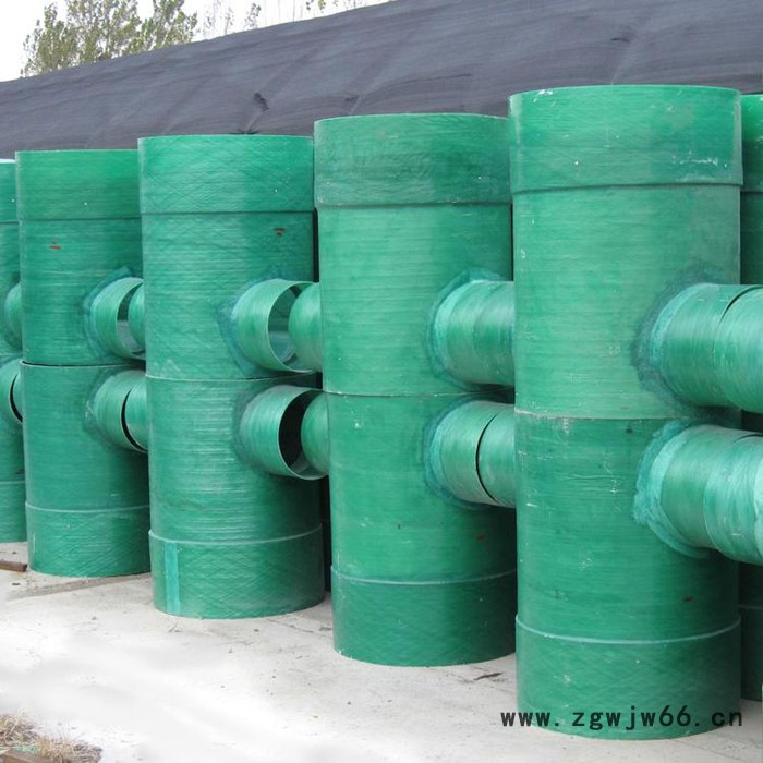 聚石   生产直销   污水雨水玻璃钢检查井    排水直通式玻璃钢观察井  玻璃钢检查井图6