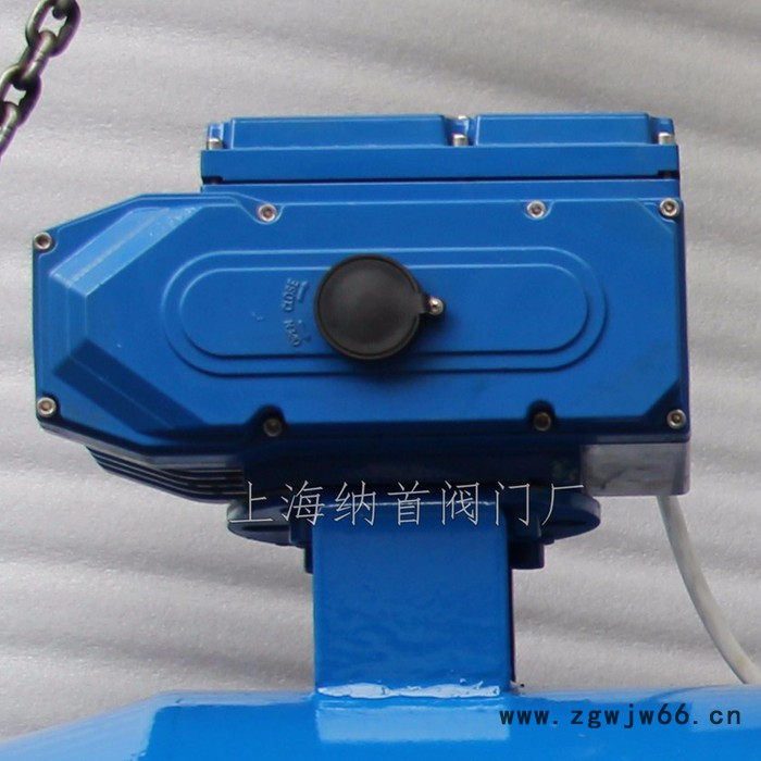上海纳首阀门厂QZPG-I全自动直通反冲洗蝶阀排污图3