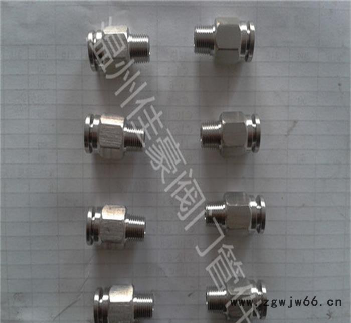 PC气动快插快接气管接头 插入式直通气管接头 PC6-M5气图3