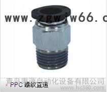 **气动气管快插 终端接头PC10-01到PC10-04直通图3