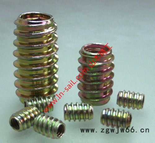 ** M6多规格 直通缺口内外牙 直通开口 带一字铁内外牙图3