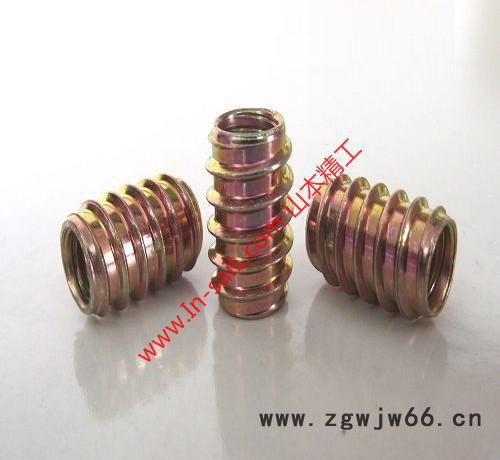 ** M6多规格 直通缺口内外牙 直通开口 带一字铁内外牙图2