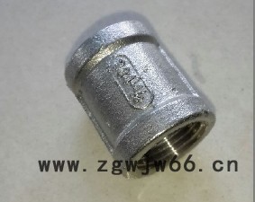 不锈钢管古 不锈钢双内丝直接 内牙直通接头 水管接头4分6分图3