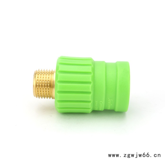 seefine世丰  ppr绿色管材管件  ppr管 外丝直接  外丝直通图2