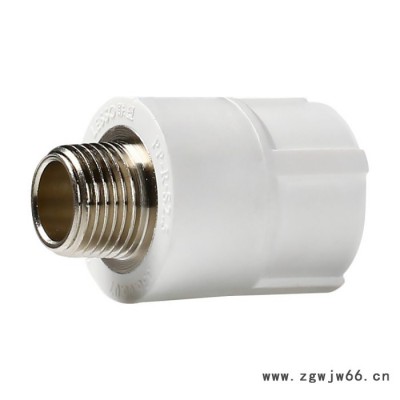 联塑给水管配件外螺纹直接头×寸×寸外牙直通
