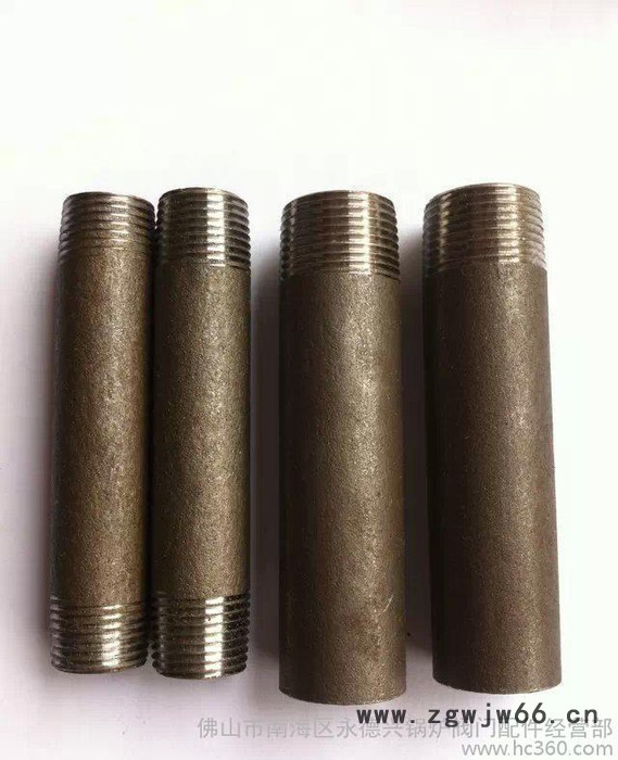 无缝管A3单牙   L100长双头牙  无缝管A3直通图2