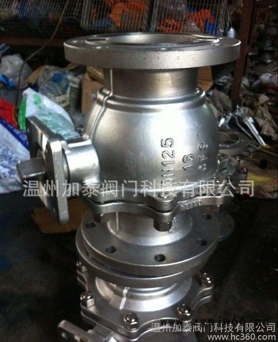 现货 不锈钢法兰球阀/直通式球阀 /两通球阀价格图3