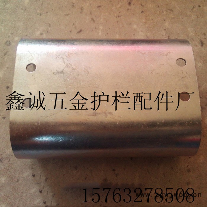 供应锌钢护栏配件30*60镀锌铁直通图2