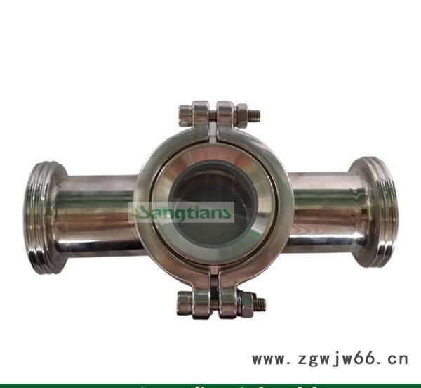 四通球形视镜 卫生球形四通视镜 直通视镜 雨刮式视镜 管道视镜25图2