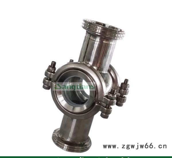 四通球形视镜 卫生球形四通视镜 直通视镜 雨刮式视镜 管道视镜25图3