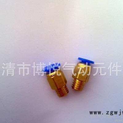 气动快插接头 公制螺纹接头/粗牙接头 直通PC4-M8*1.