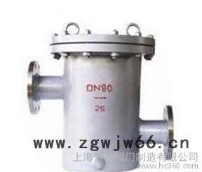 法兰直通工篮式过滤器 篮式过滤器 桶式过滤器 上海标一阀门图2