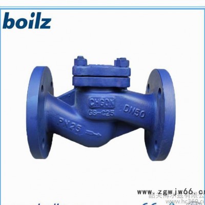 阀门 升降式碳钢法兰单向水力控制直通式止回阀 阀门