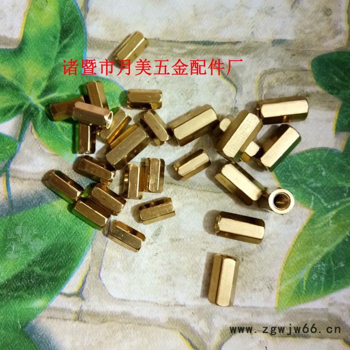 **M4铜柱 双通六角铜柱 直通空心铜螺柱 主板隔离柱间隔柱支撑柱M4*6-M4*60 非标定制图3