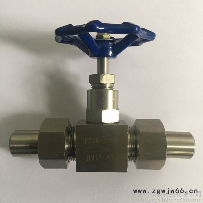 金翔仪表J23W外螺纹针型阀 外螺纹针型截止阀 **外螺纹直通式截止阀 不锈钢外螺纹截止阀图2