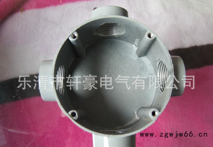 供应CH 铝合金无端子接线盒 6分 3/4 20防爆防水直通普通盒图2