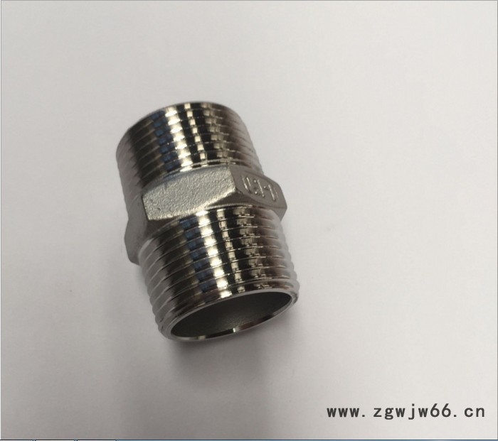 201  304不锈钢内接 对丝不锈钢六角内接外牙直通不锈钢丝扣管件图2