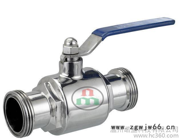 【卫生级球阀】不锈钢304 316L 卫生级外螺纹直通球阀