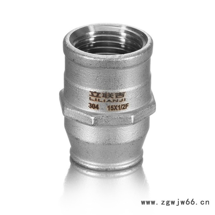 立联吉管业 SUS304家装不锈钢水管 插接式管件 外丝转换直通 不锈钢水管生产厂家图2